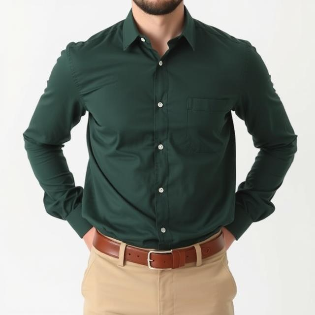 Men's Plain Cotton Shirts – Classic, Comfortable, and Stylish Everyday Wear